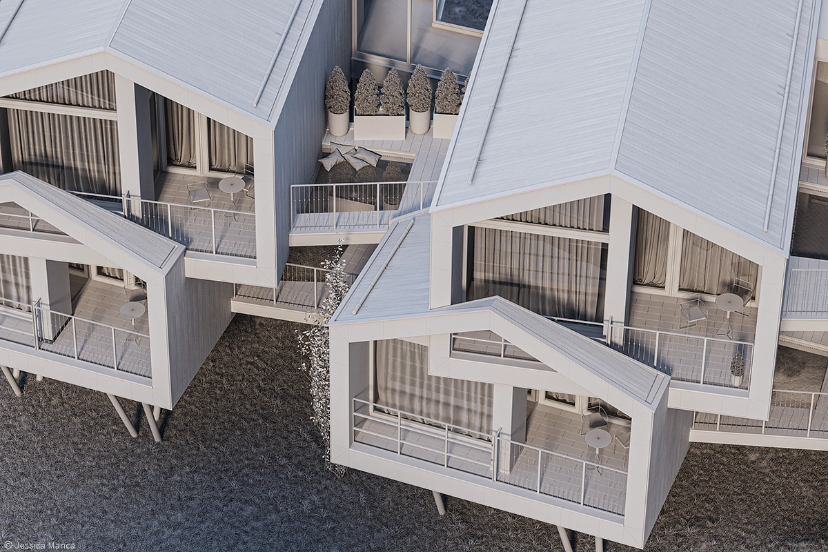 Rendering del progetto Floris Green Suite - vista 4