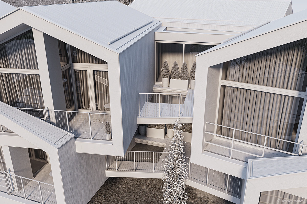 Rendering del progetto Floris Green Suite - vista 6