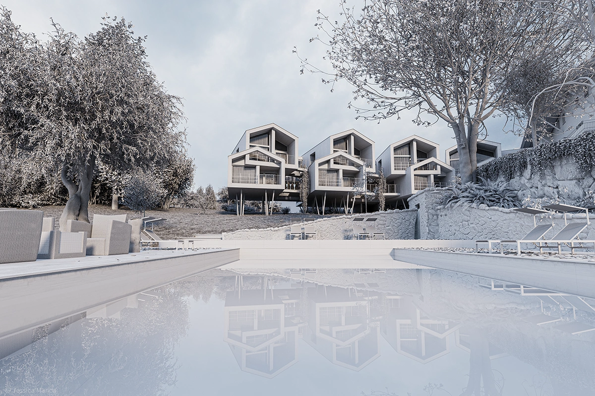 Rendering del progetto Floris Green Suite - vista 1