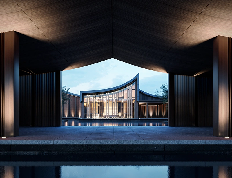 Rendering del progetto Greenland Hong Kong Yuheu Academy - vista 2