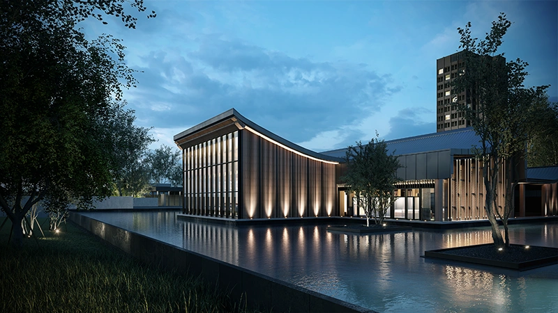 Rendering del progetto Greenland Hong Kong Yuheu Academy - vista 3