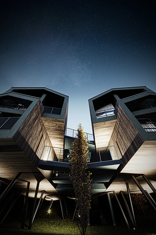 Rendering del progetto Floris Green Suite - vista 1