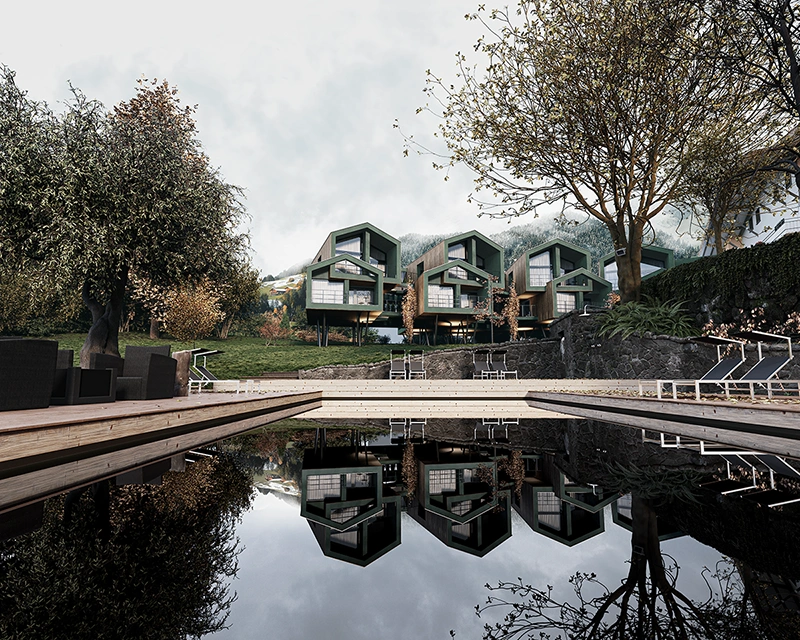 Rendering del progetto Floris Green Suite - vista 3