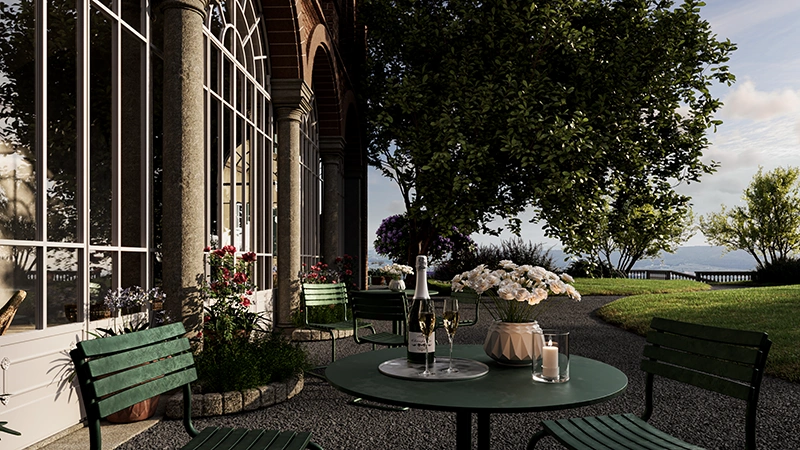 Rendering del progetto Palazzo La Marmora - vista 12