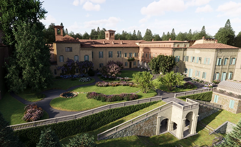Rendering del progetto Palazzo La Marmora - vista 13