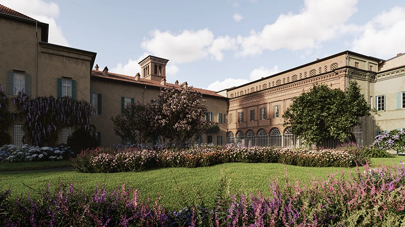 Rendering del progetto Palazzo La Marmora - vista 4