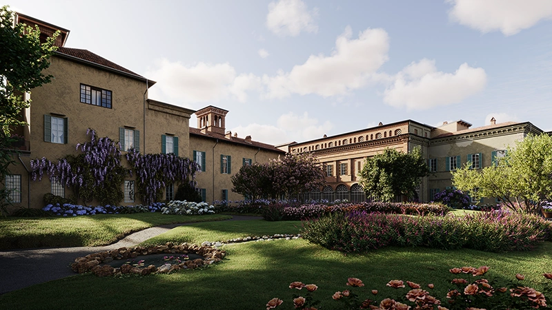 Rendering del progetto Palazzo La Marmora - vista 6