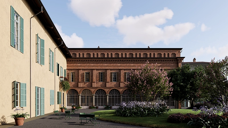 Rendering del progetto Palazzo La Marmora - vista 8