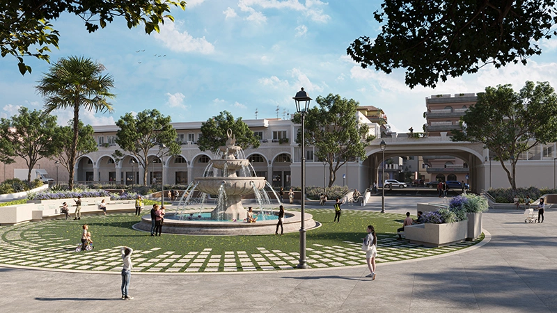 Rendering del progetto Via Garibaldi - vista 11