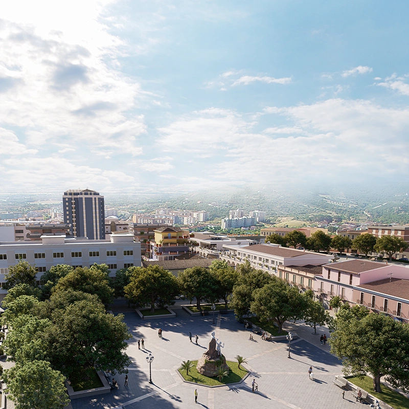 Rendering del progetto Via Garibaldi - vista 7
