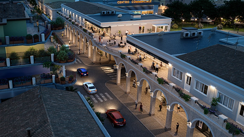 Rendering del progetto Via Garibaldi - vista 8